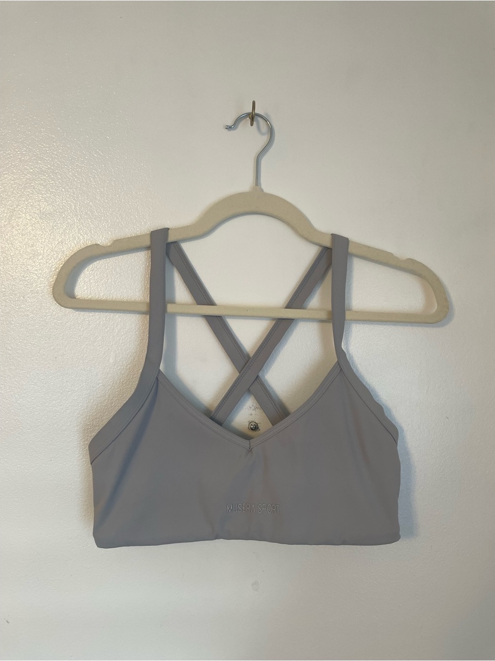 Musera Sport grey sports bra size medium